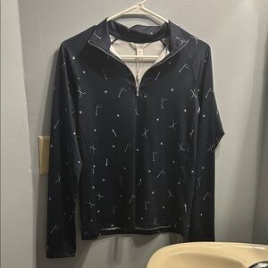 Lady Hagen Golf Printed Pullover UPF 50+ Size XS NWT